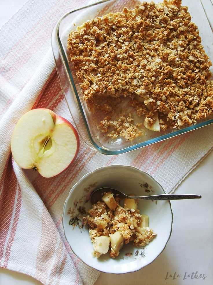 Овсяный пирог с яблоками — 9 вкусных рецептов