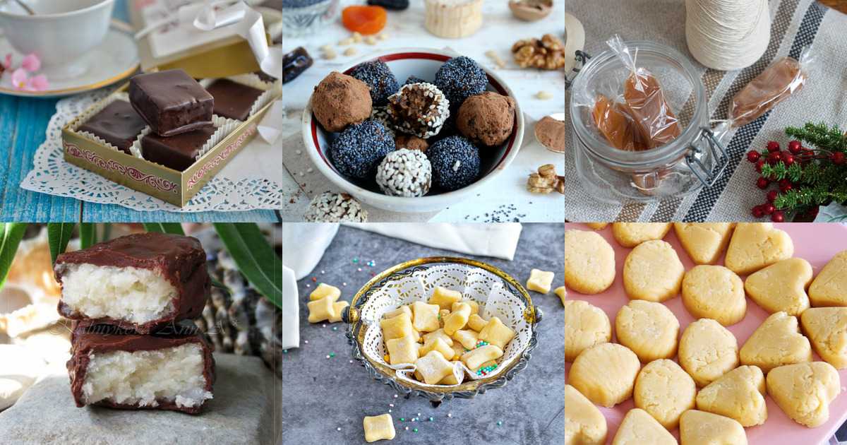 5 рецептов диетических сладостей: самые правильные конфетки