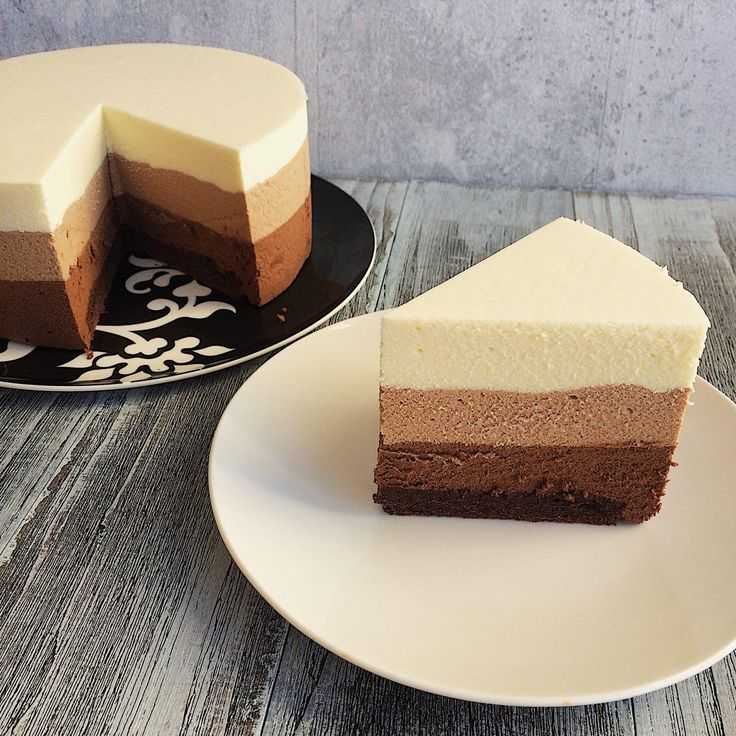 Торт три шоколада — пошаговый рецепт с фото в домашних условиях