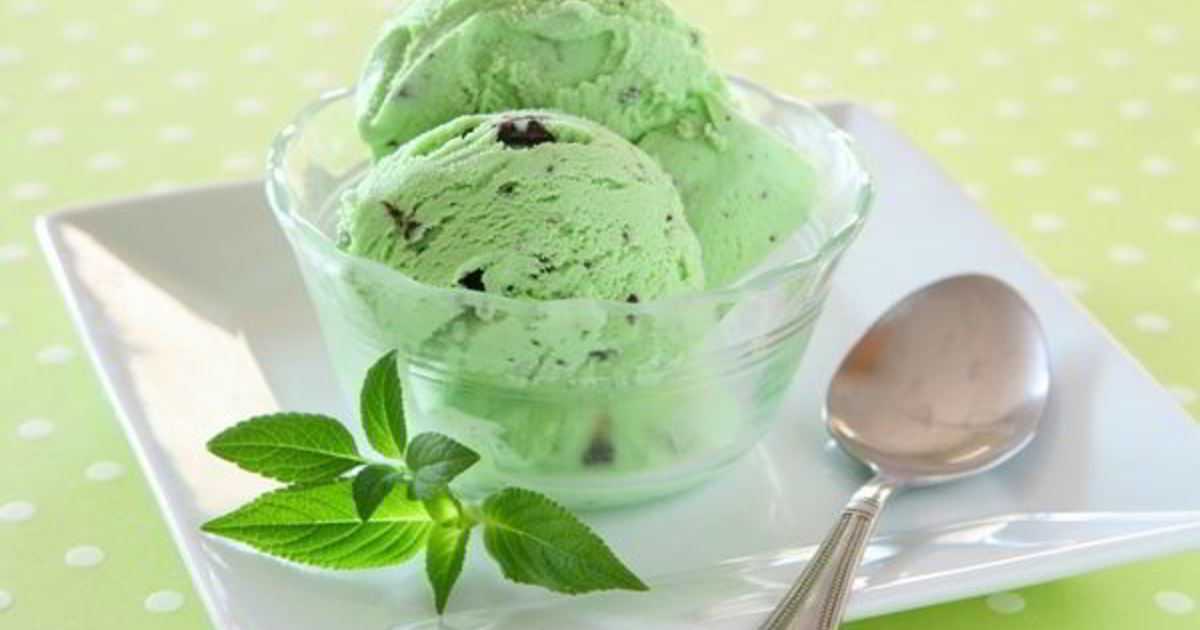 Мятное мороженое. пошаговый рецепт с фото • кушать нет