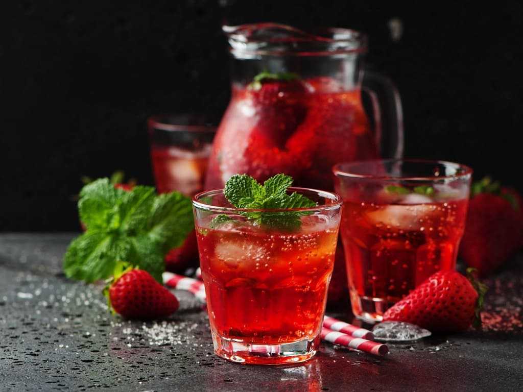 Рецепты приготовления безалкогольных и алкогольных коктейлей из арбуза