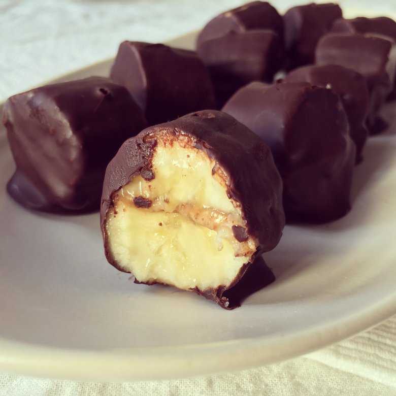 Жареные бананы в шоколаде — пошаговый рецепт с фото