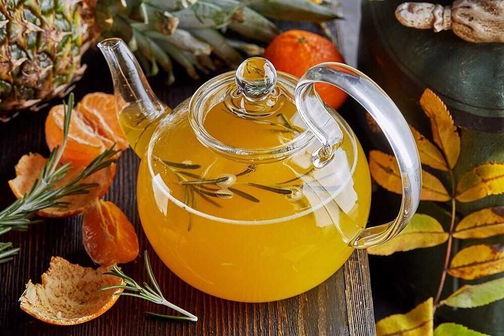 Завариваем полезный чай с добавлением корок апельсина