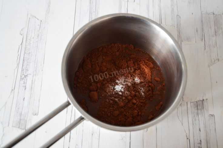 Как сделать шоколадный крем из какао