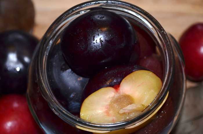 Фруктовый яблочно-сливовый компот рецепт с фото - 1000.menu