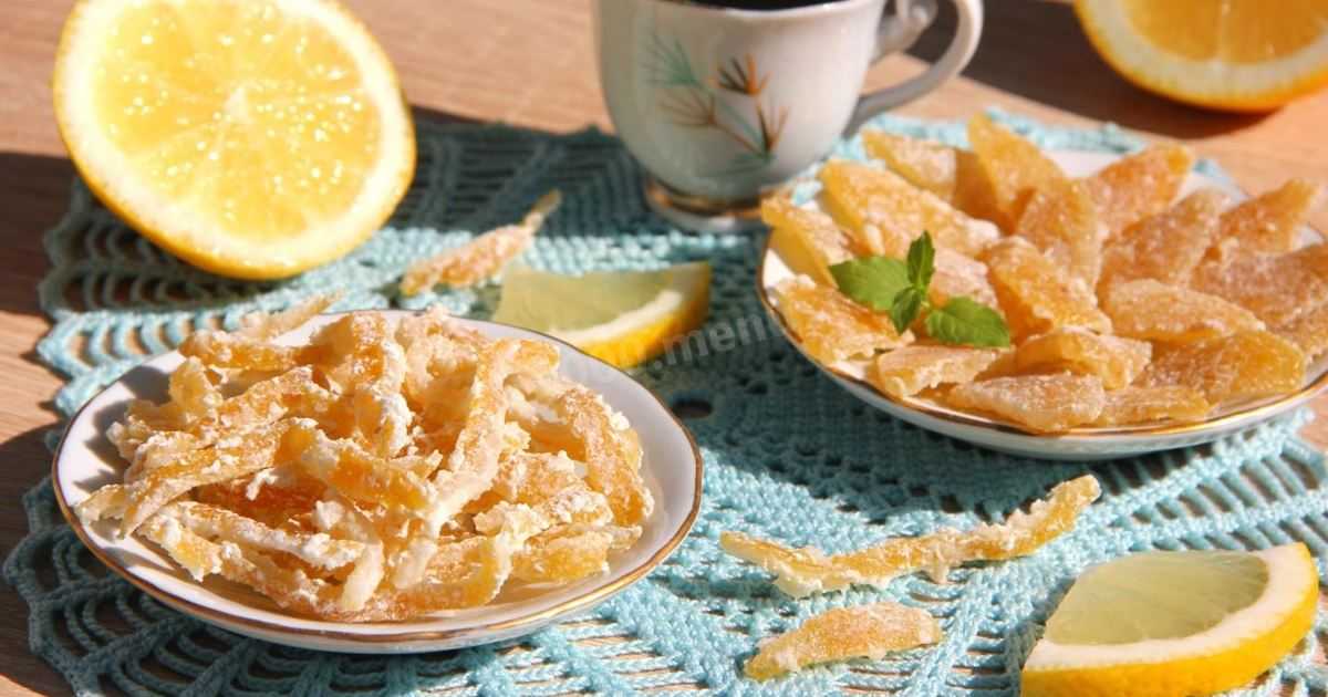 Цукаты из арбузных корок - как быстро и вкусно готовить с лимоном или лаймом в сахарном сиропе