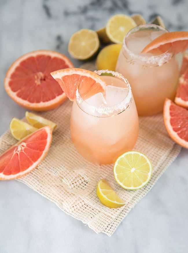 Напиток из грейпфрута, рецепт с фото