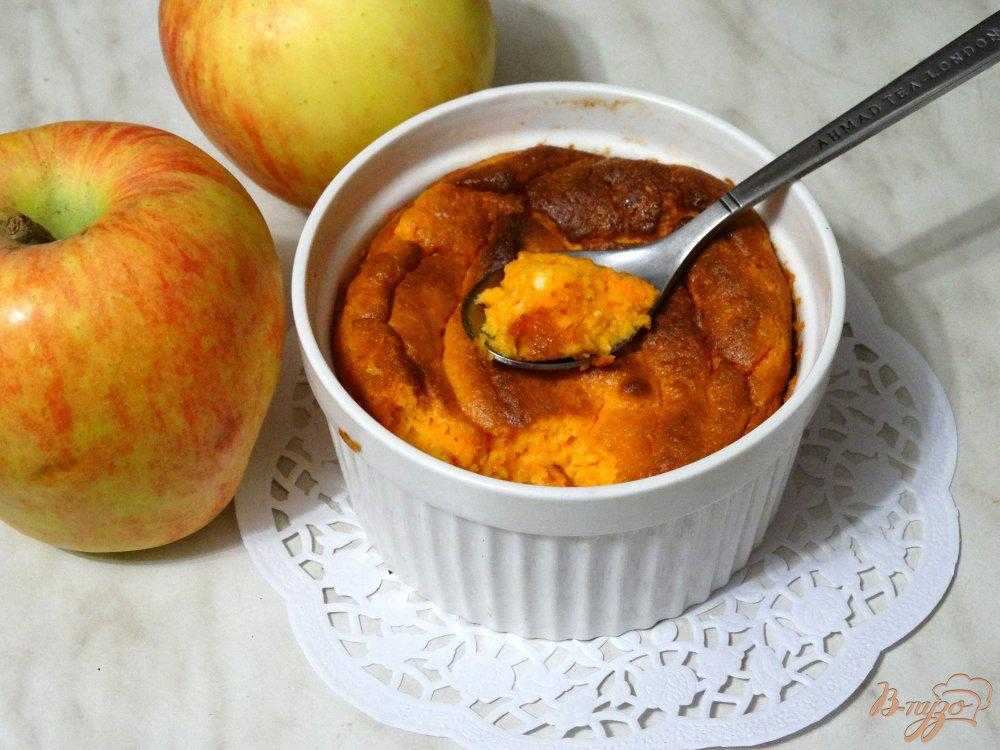 Тыквенно-яблочный пудинг — пошаговый рецепт с фото