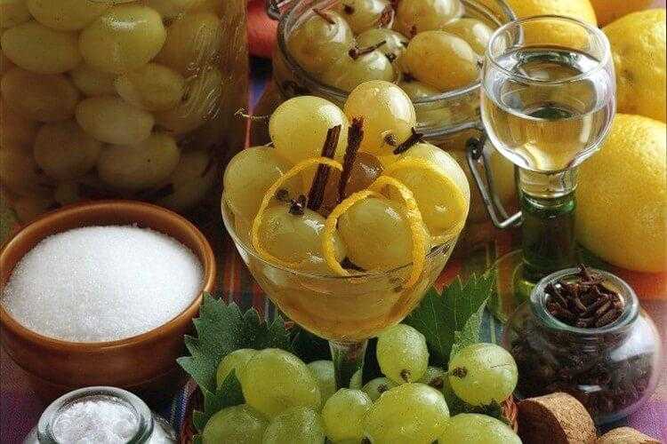 Рецепт приготовления настойки на винограде