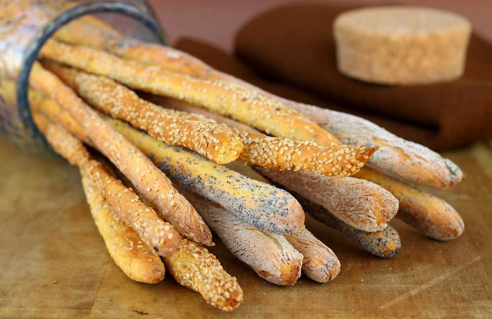 Гриссини - хлебные палочки - пошаговый рецепт с фото