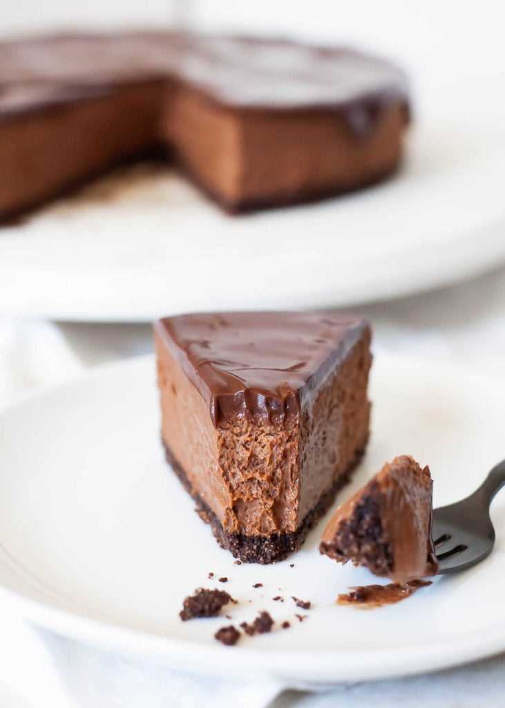 Шоколадный чизкейк без выпечки – рецепт