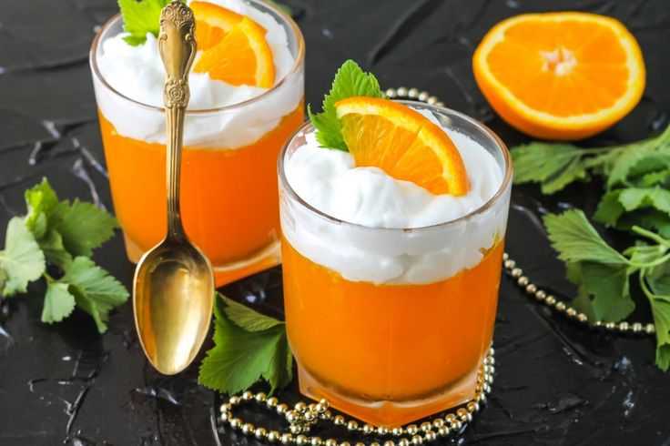 Желе в апельсиновых корках - 6 пошаговых фото в рецепте