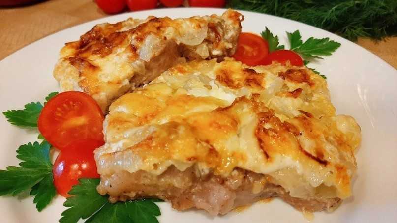 Мясо по-французски с картошкой и грибами. пошаговый рецепт с фото • кушать нет