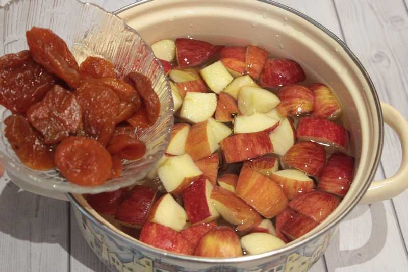 Компот из сушеных яблок – 7 вкусных и полезных рецептов