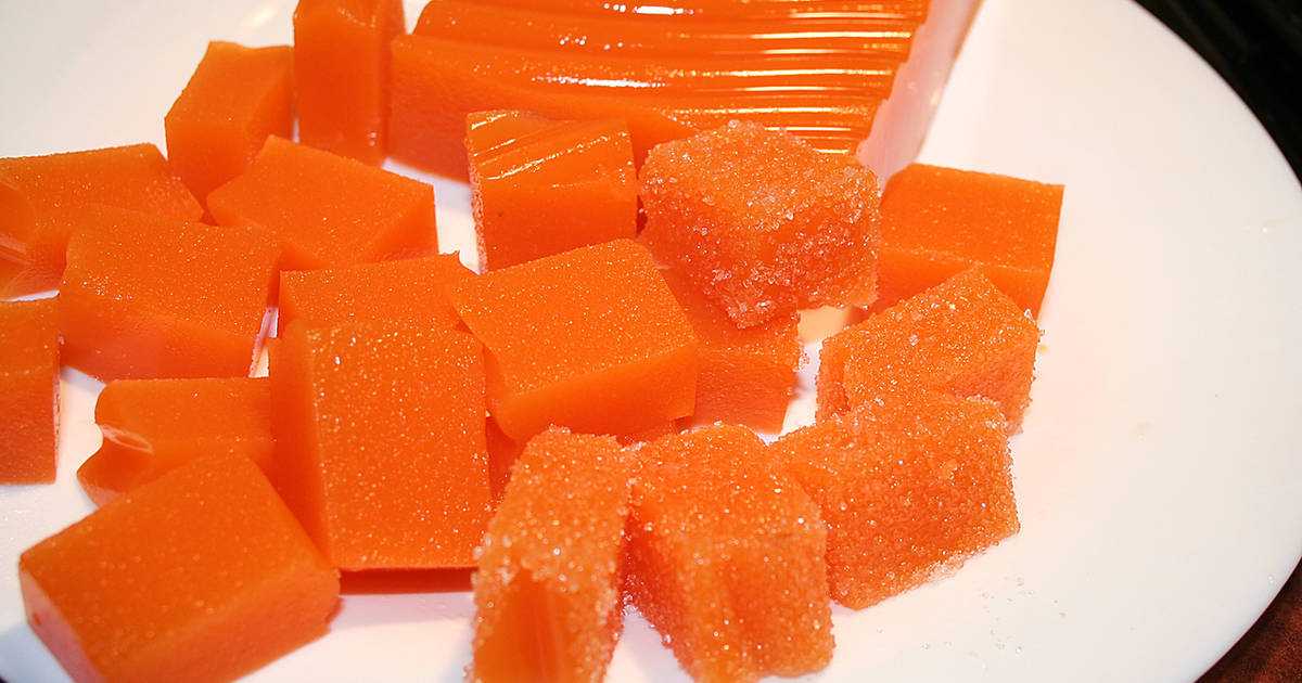 Апельсиновый мармелад с агар-агаром  - пошаговый фоторецепт