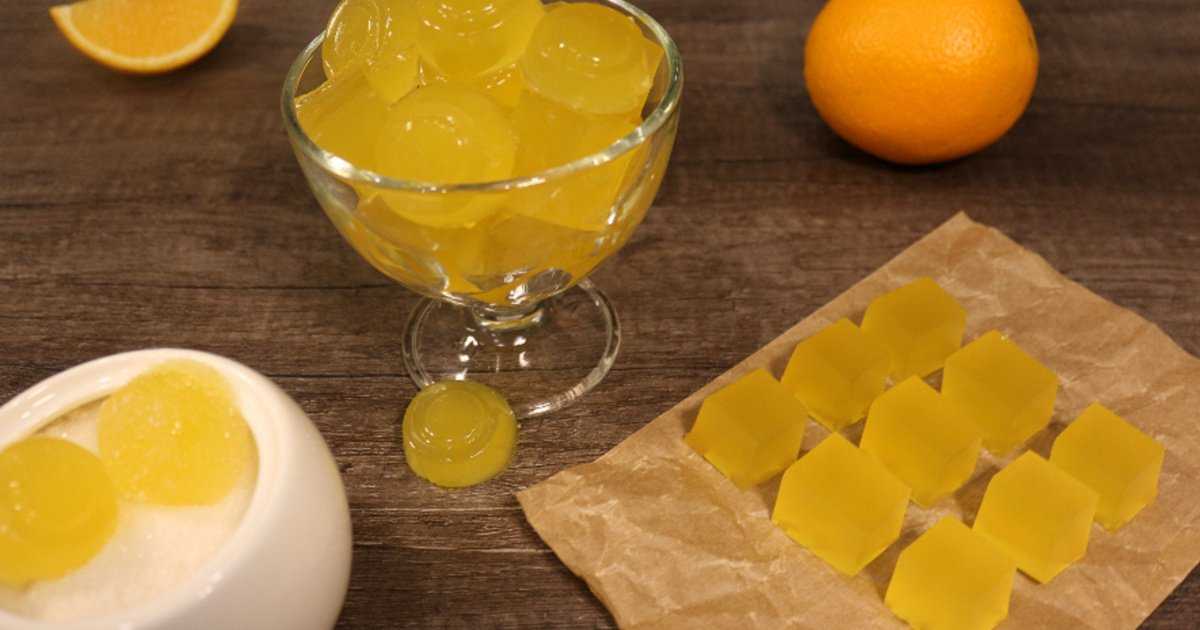 Мармелад с желатином - пошаговый рецепт приготовления