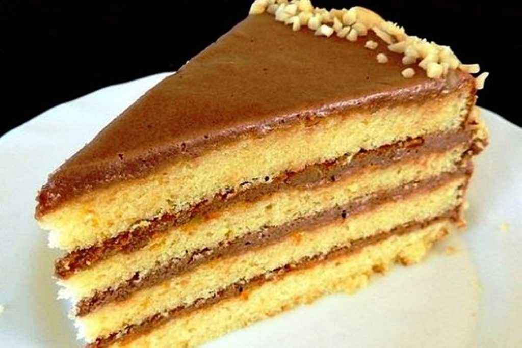 Вафельный торт со сгущенкой. пошаговый рецепт с фото