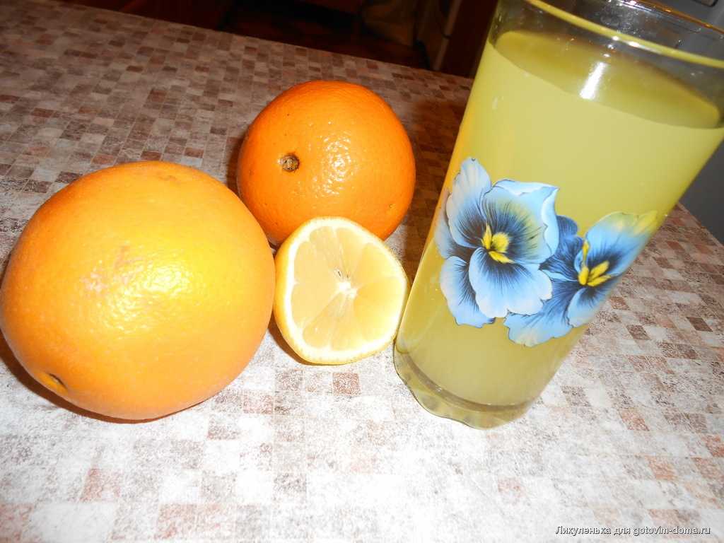 Лимонад из апельсинов в домашних условиях - рецепты
