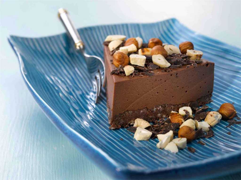 Шоколадный чизкейк без выпечки рецепт с фото - 1000.menu