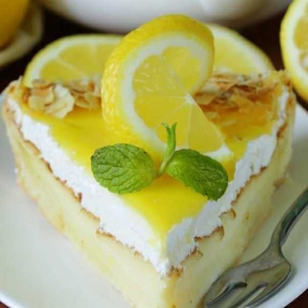 Лимонный чизкейк