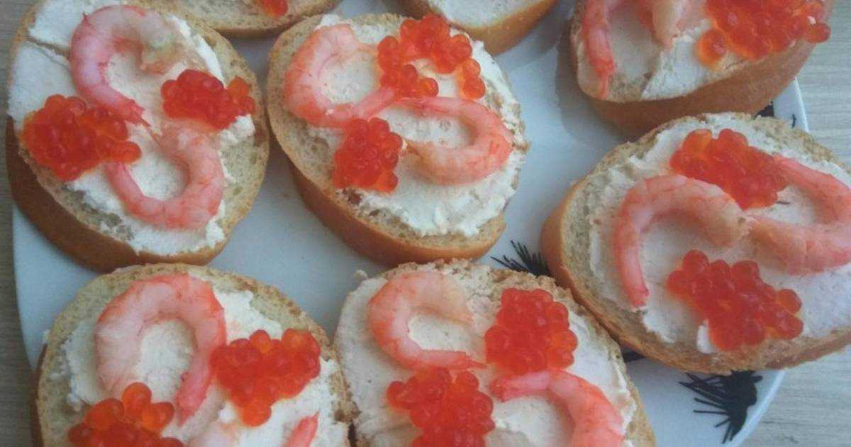 Горячие бутерброды с помидорами и креветками рецепт с фото - 1000.menu