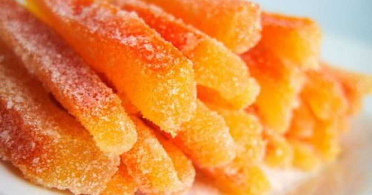 Как сделать цукаты из апельсиновых корок  своими руками