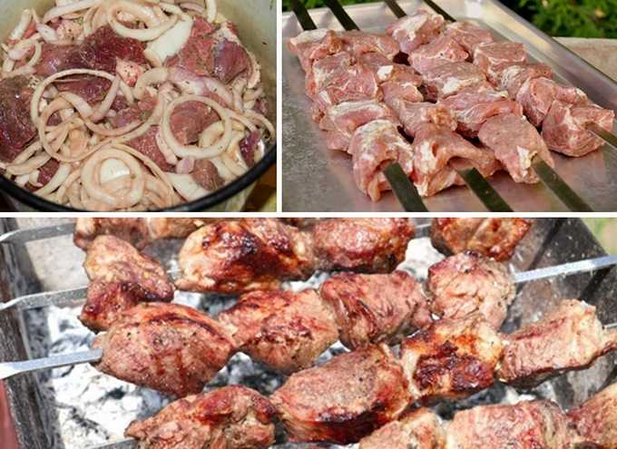 Как мариновать шашлык из свинины в кефире