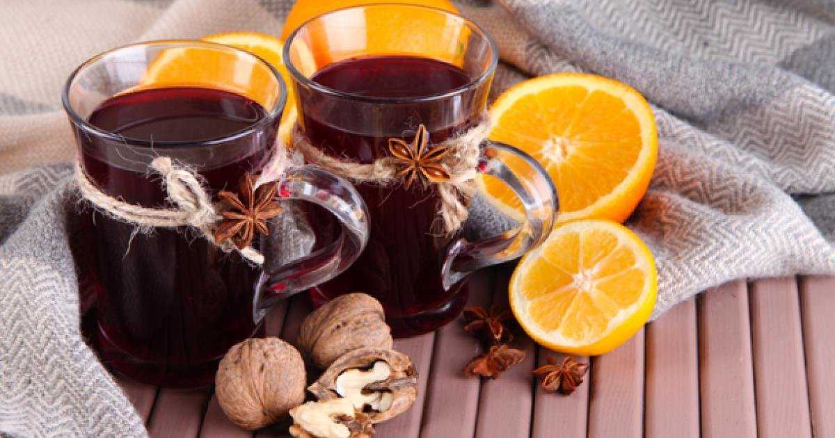 Глинтвейн с апельсином, вином, апельсиновым соком и корицей рецепт с фото пошагово - 1000.menu