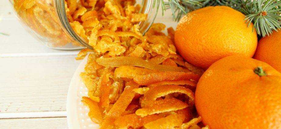 Как приготовить цукаты из апельсиновых и мандариновых корок по рецепту с фото