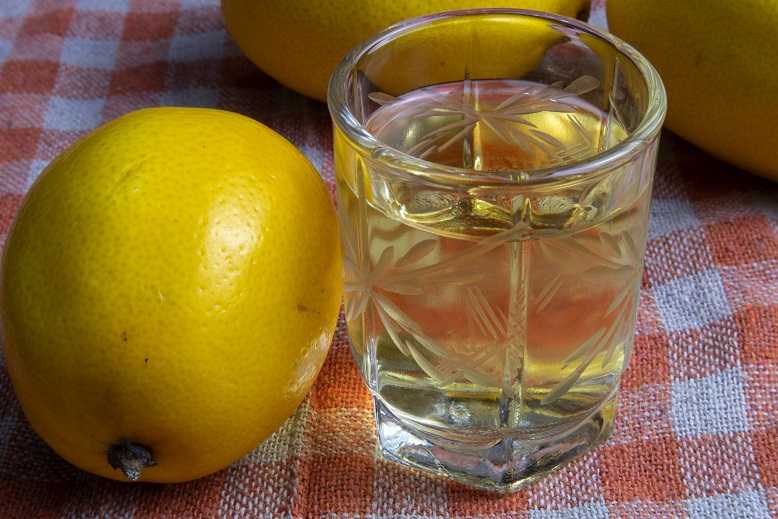 Настойка на лимоне на самогоне