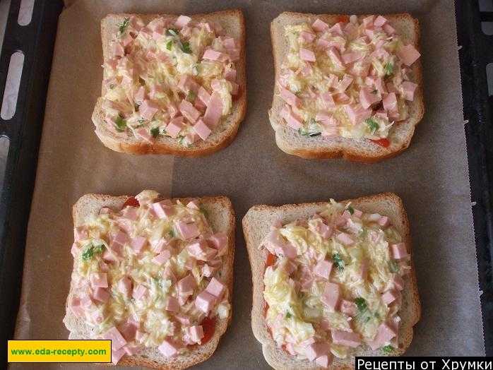 Горячие бутерброды в духовке - 87 домашних вкусных рецептов