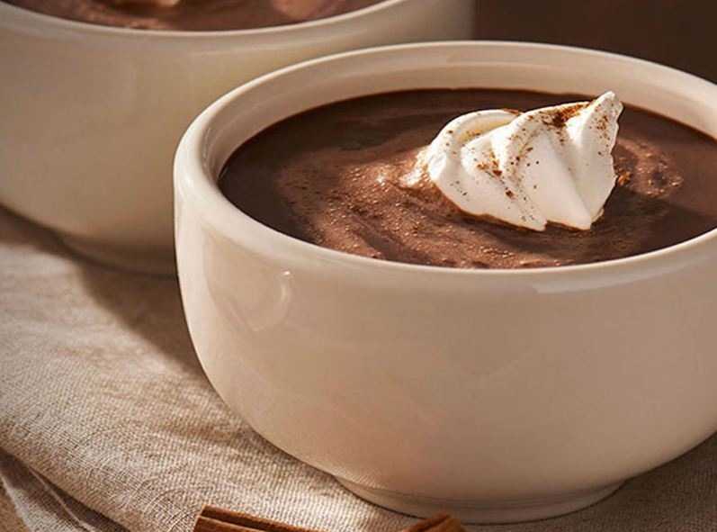 Ароматный горячий шоколад из какао