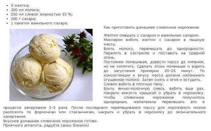 Мороженое в домашних условиях пошаговые рецепты с фото