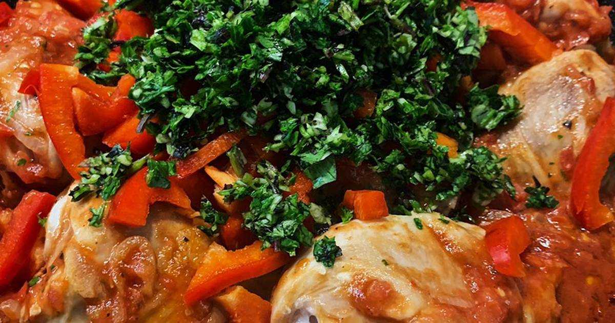 Чахохбили из курицы по-грузински — 12 классических пошаговых рецептов