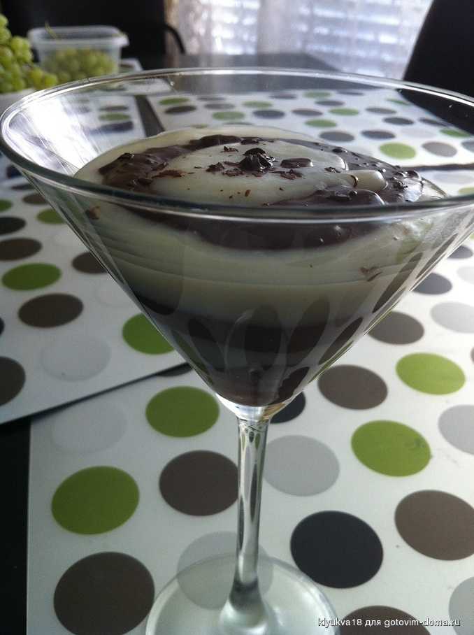 Нежный ванильно-шоколадный пудинг рецепт с фото и видео - 1000.menu