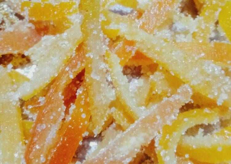 Цукаты из мандариновых корок - рецепт применения в домашних условиях