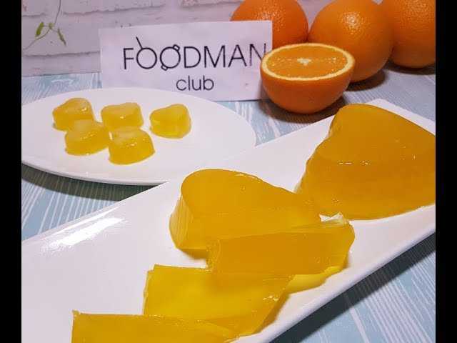 Двухслойное апельсиновое желе – рецепт с пошаговыми фото | ne-dieta