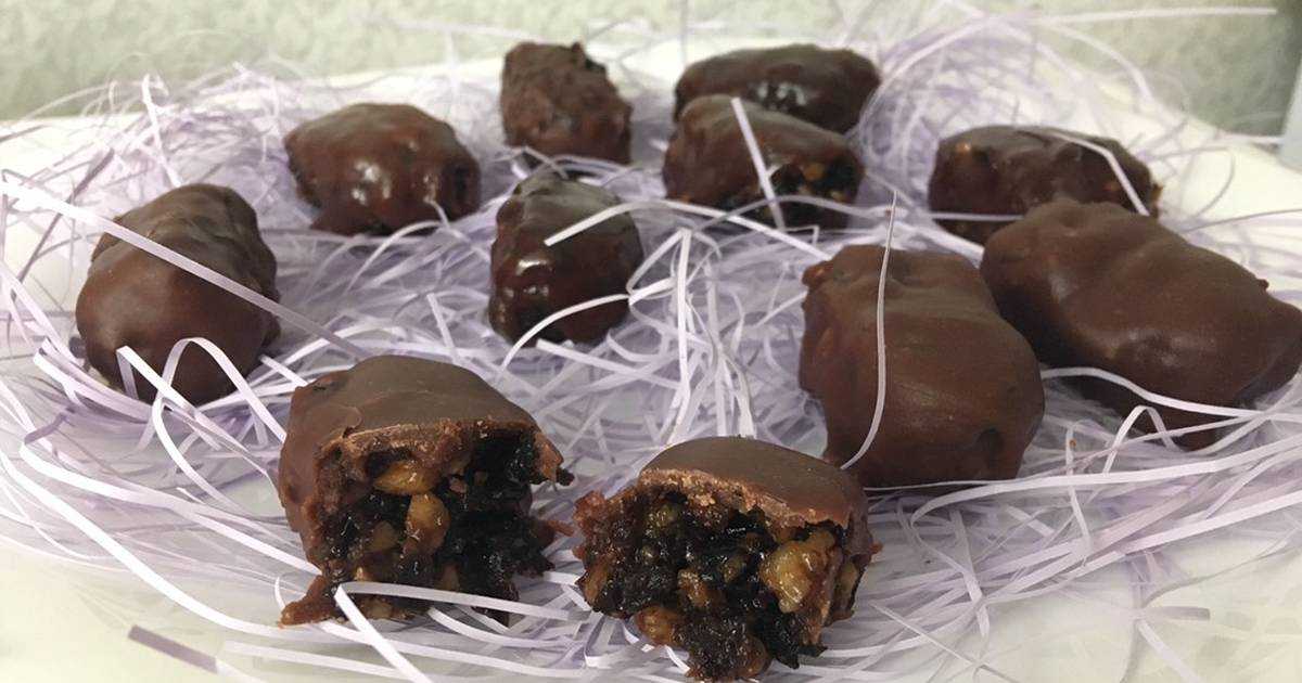 Конфеты «чернослив в шоколаде»: подробное описание и способы приготовления