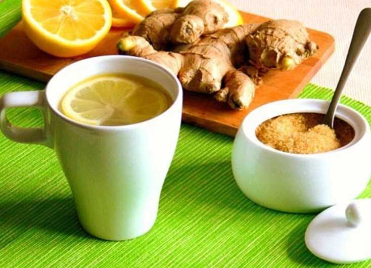 Имбирный чай — рецепты, с медом, лимоном