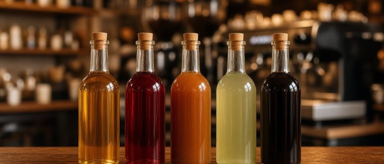 Сиропы для кофейни: вкусы, качество и расчёт расхода