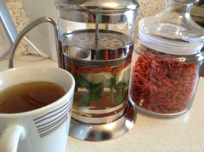 Зеленый чай с ягодами годжи рецепт с фото - 1000.menu