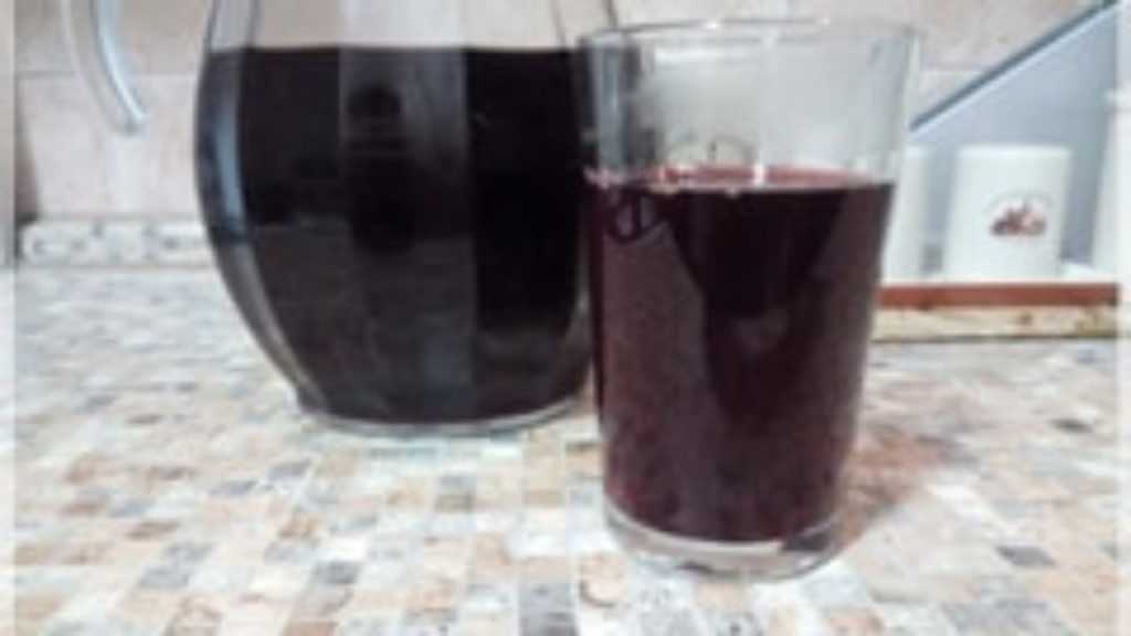 Вино из замороженной черноплодной рябины
