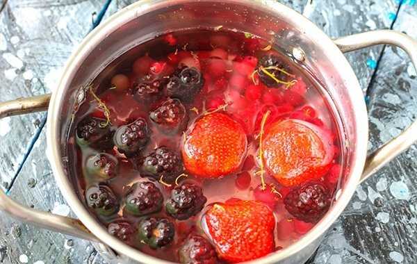 Компот из замороженных ягод пошаговый рецепт быстро и просто от риды хасановой