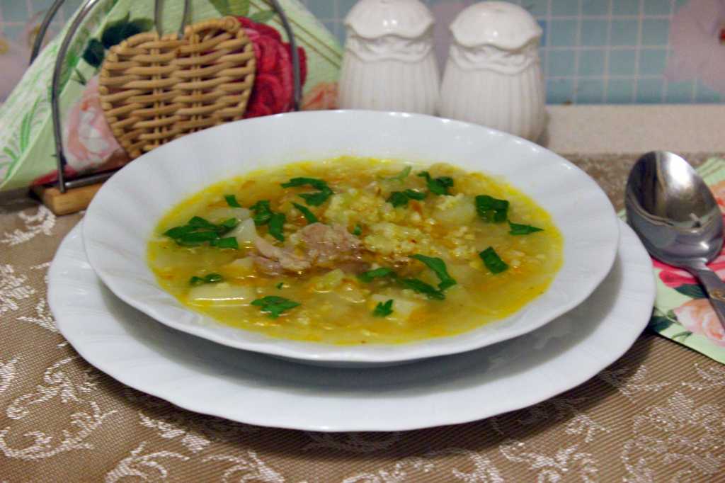 Суп харчо из свинины с рисом
