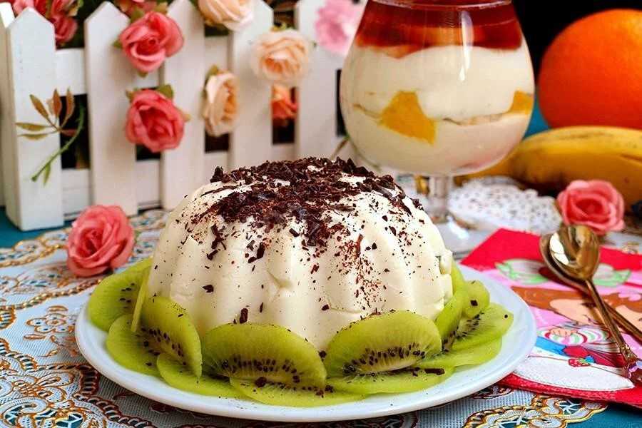 Творожный десерт без выпечки с желатином- пп-рецепты с какао или фруктами, творожный торт