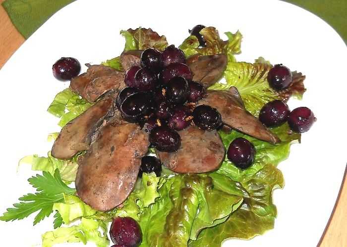 Печень с виноградом - 199 рецептов: салаты | foodini