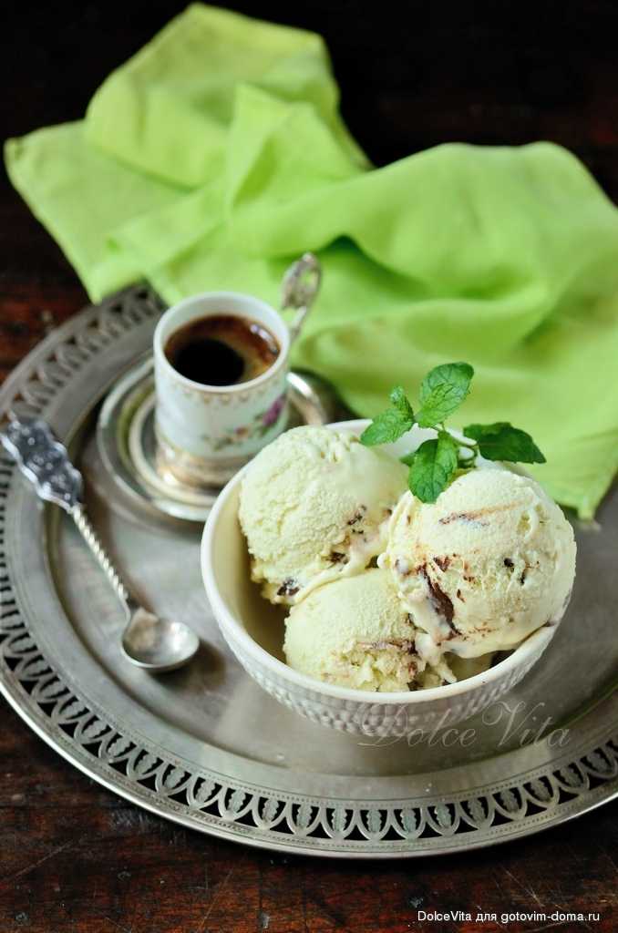 Мятное мороженое самый вкусный летний десерт | меню недели