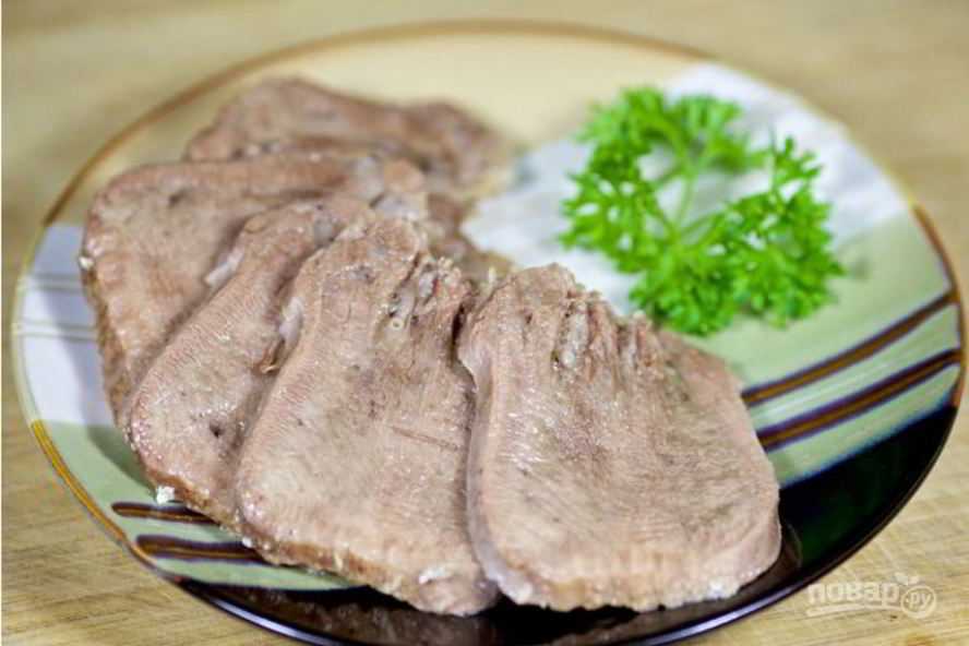 Язык свиной отварной - рецепт с пошаговыми фото | ne-dieta
