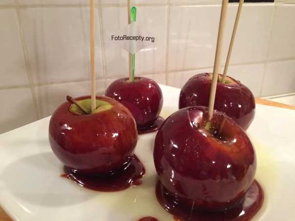 Яблоки в карамели - как приготовить в домашних условиях по рецептам с фото