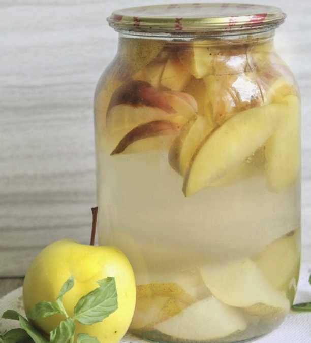 Компот из груш - рецепты из диких фруктов, на зиму с лимонной кислотой, сливами и яблоками